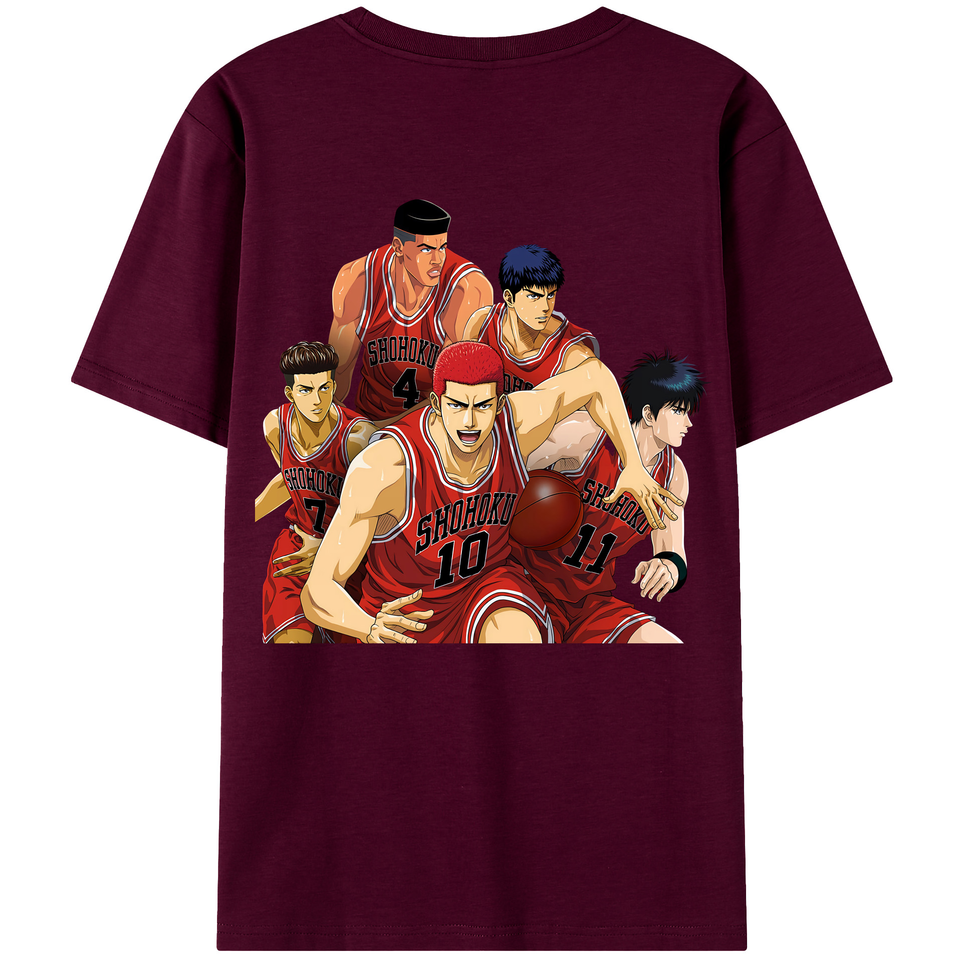 （画像用） SLAM DUNK／スラムダンク レディース半袖Tシャツ(バックプリント)